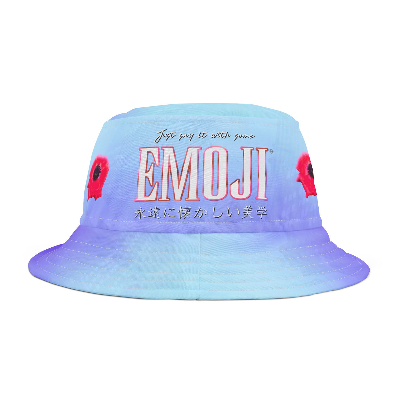 Emojional (Aqua) Bucket Hat