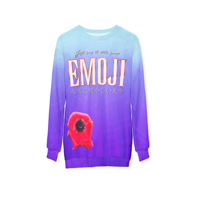 Emojional (Aqua) Sweatshirt