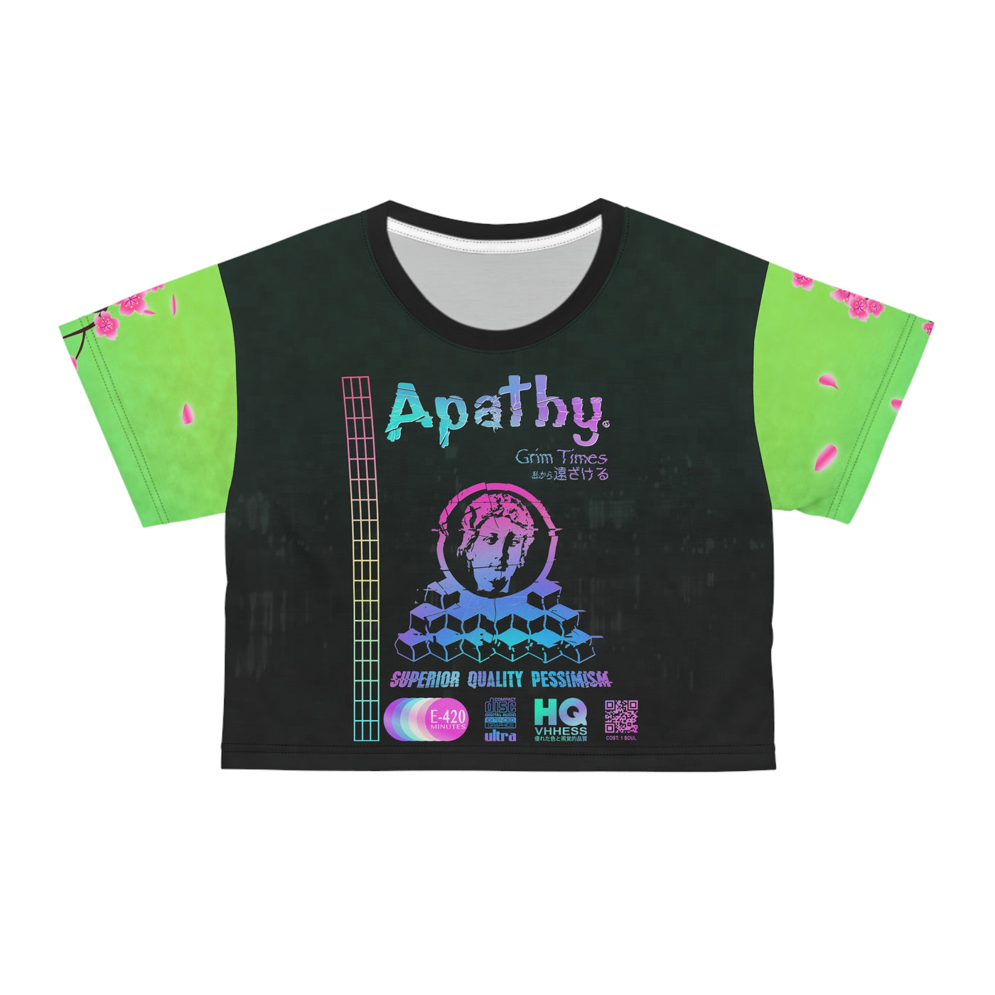 Apathy Crop Tee